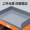 Mesa de Ferramentas de Alta Resistência para Oficina de Fábrica Mesa Operacional Antiestática Torno CNC Fresadora Furadeira e Rosqueadeira Bancada de Trabalho Mesa de Material