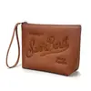 Moda Europeia e Americana Estampa de Leopardo Material de Mergulho Bolsa de Cosméticos Design de Nicho Bolsa para Batom e Cosméticos Bolsa de Higiene Pessoal Portátil para Viagem
