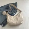 Bolso de Hombro Cruzado para Mujer Nuevo, Versátil, de Gofre, Simple, Color Caramelo, Gran Capacidad, Nueva Moda