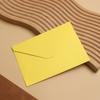 Em Estoque Envelopes de Papel Colorido 120g, Envelopes de Cor Sólida, Tamanho 3 Cartões de Convite, Pequenos Envelopes Coloridos com Impressão de Logotipo Personalizado