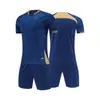 Playeras de fútbol personalizadas de manga corta para adultos y niños, uniformes de equipo para entrenamiento de competición, secado rápido, transpirables, con números y letras impresos, playeras de fútbol al por mayor