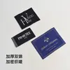 Etiquetas tecidas personalizadas para roupas, etiquetas de lavagem de roupas feitas sob medida, marcas registradas de marca, etiquetas de tecido tecidas personalizadas em pequenas quantidades