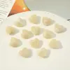 Contas de Resina em Formato de Coração Coloridas em Tons Pastel com Efeito Degradê, Contas com Furo Reto para Pulseiras e Colares Artesanais DIY