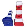 Pvc Azul e Branco Balde Cogumelo Píer de Isolamento, Píer de Advertência Vermelho e Branco, Desvio de Estrada para Separar Pedestres e Veículos, Proteção Temporária e Anticolisão