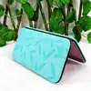 Bolsa con Cierre de Clip de Material Tejido Bolsa de Cosméticos Mini Bolso de Noche en Relieve Bolsa para Herramientas de Manicura y Reparación
