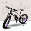 Fábrica de Origen Bicicleta Eléctrica Exportación Comercio Exterior 26 pulgadas Neumático Ancho Neumático Gordo Scooter Eléctrico Nieve Playa