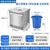 Carrinho Coletor de Aço Inoxidável para Restaurantes, Carrinho Móvel Multifuncional para Coleta de Alimentos, Carrinho de Lixo, Mesa de Armazenamento para Cantina, Carrinho de Restos de Comida