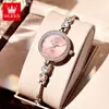 Venta al por mayor del fabricante Reloj de cuarzo para mujer marca Oris Nuevo Caliente Correa de diamantes Pulsera de moda Reloj impermeable