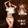 Lencería Sensual Nocturna al por Mayor: Lencería Erótica de Malla de Alto Gama 'Pure Desire', Pieza Única, Abertura en la Entrepierna, Sin Quitar, Hueca