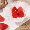 Vela Aromática de Morango em Cera de Soja Atacado Fofo Criativo Conjunto de Presente de Aniversário Enfeites de Vela