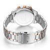 Reloj Megir genuino para hombre, de negocios, de moda, con correa de acero, cronógrafo, resistente al agua, luminoso, de cuarzo, modelo 2150