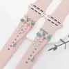 Adequado para anel decorativo de pulseira de apple watch anel decorativo universal de silicone para apple watch unha decorativa