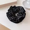 Estilo Coreano Dulce Suave Puntos Múltiples Intestino Grande Goma para el Cabello Tacto de Alta Gama Parte Trasera de la Cabeza Moño Cola de Caballo Goma para el Cabello Accesorio para el Cabello