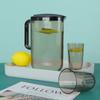 Jarra Fría de Plástico para el Hogar Jarra Fría Resistente al Calor Gran Capacidad Jarra para Jugo Jarra para Té de Verano Tetera