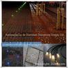Fornecimento de lâmpada de fibra óptica quadrada estrela led piscina fibra óptica lâmpada subterrânea lâmpada de fibra óptica de solo cabo de fibra óptica de plástico