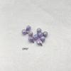 Aleación de titanio ASTMF136, Ópalo Aurora, color caramelo, gelatina de ópalo, pendientes para uñas de lengua, piercings para uñas de labios, joyería