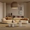 Sofá de Tela Color Crema, Sofá Set Creativo de Piedra de Moda, Sofá Pequeño para Uso Doméstico, Sillón Sofá para Recepción de Hotel