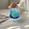 Vaso Corto Estilo Ins para Cóctel, Vaso para Bebidas, Vaso para Agua con Gas y Burbujas, Vaso Mezclador de Bebidas con Acabado de Alta Gama