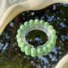 Pulsera Año Nuevo del Dragón 2024 para Mujer Pulsera Imitación Cinabrio Bollo de Dragón Nuevo Estilo Chino Joyería Estilo Chino Año del Dragón