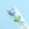 Ramo de Flores Tejido a Mano para el Día de la Madre, Flor de Pompon Individual Hecha de Hilo, Temporada de Graduación, Regalo para el Día del Maestro
