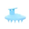 Escova de Shampoo Silicone Tudo-em-Um Transfronteiriça Amazon Profissional Cabeça de Limpeza do Couro Cabeludo Pente Massageador Uso Duplo Seco e Úmido Escova de Shampoo