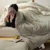 Maternidad y Bebé Grado A Cifrado Todo Algodón Tejido Algodón Primavera y Otoño Colcha Persona Perezosa Lavable a Máquina Cuatro Estaciones Núcleo de Colcha Súper~ Suave Algodón Puro Invierno