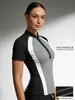 Ropa Transfronteriza, Deportes al Aire Libre, Tops de Yoga a la Moda, Camisetas para Mujer, Secado Rápido, Ropa de Yoga de Alta Elasticidad, Ropa de Verano para Mujer