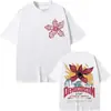 Camiseta Ed Manson Flor Caníbal Monstruo Gráfico Camiseta Ropa para Hombres y Mujeres Moda Gótica Camiseta Vintage