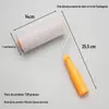 Rolo de espuma para epóxi autonivelante pincel rolo plástico acupuntura piso tinta rolo pincel rolo de espuma atacado