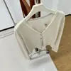 Cardigã com Proteção Solar para Mulheres, Peça de Roupa de Verão, Cardigã de Tricô Fresco, Top Curto Soltinho de Manga Longa em Cor Mesclada, Novo Estilo 2026