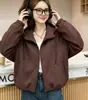 Ropa exterior corta para mujer, elegante, popular, casual, ligera, con capucha, nueva para primavera y otoño 2026