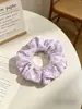Gomas para el Cabello con Textura Arrugada Floral Frutal Lindo Bloqueo de Color Cuerdas para el Cabello para Cola de Caballo Suministro al por Mayor Directo del Fabricante