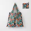 Bolsa de Compras Plegable, Nueva de Gran Capacidad, Bolsa Plegable Ecológica en Stock, Bolsa de Tote de Almacenamiento Plegable Portátil Impresa Creativa