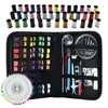 Caja de costura portátil para 10 trajes, costura a mano, accesorios de costura para el hogar, accesorios de costura a mano, kit de costura