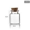 Botellas de Vidrio Vacías Tapadas con Corcho de 30 mm, Botellas Pequeñas, Botellas para Reactivos, Botellas Dispensadoras, Vidrio Blanco de Alta Calidad al por Mayor