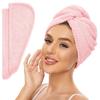 Toalla de microfibra para el cabello para mujer, absorbente, de secado rápido, para cabello rizado, antifrizz.