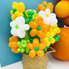 Celebridade da Internet Estilo Ins Buquê de Flores Balão Rosa Arranjo de Cena de Aniversário Decoração Material DIY Adereços para Foto