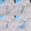 Capa de Celular Luminosa à Prova d'Água Popular, Bolsa Impermeável para Celular de PVC Transparente Compatível com Tela de Toque, Capa de Celular à Prova de Chuva para Entregadores