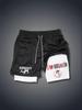 Shorts de Verão para E-commerce Transfronteiriço 2025 Estampa Digital 3D Shorts Casuais Masculinos Respiráveis de Camada Dupla