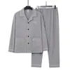 En stock En stock Estilo Nuevo Invierno Doble Cara Polar Jacquard Cárdigan Solapa Pijama para Hombre Lujo Ligero Manga Larga Ropa de Casa Ropa Exterior