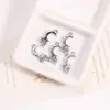 Diadema de Metal Luna Estrella Esmalte Iridiscente Incrustaciones de Pedrería Colgante de Media Luna Hecho a Mano Pulsera DIY Collar Accesorios de Joyería Materiales