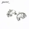 YuenZ DIY accesorios de joyería vintage de aleación colgante de elefante colgante al por mayor 26 * 20MM D9233