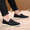 Productos genuinos Zapatos de tela del Viejo Pekín Zapatos individuales para hombre Zapatos casuales Transpirables para el pie Zapatos de tela negros para conductor Zapatos individuales de suela suave