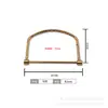 Caixa de presente de bolsa atacado ferragens para bolsa de couro alça de metal acessórios de ferragens para bolsa alça de mão anel decorativo fivela