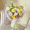 Papel de seda floral de moda para el Día de San Valentín chino, estilo femenino suave, papel de regalo forrado para empaquetado de San Valentín DIY hecho a mano, al por mayor