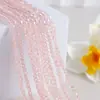Cuentas de Punta de Diamante Cuentas de Vidrio de Cristal Cuentas Sueltas DIY Accesorios para Ropa Tejidos a Mano Material para Pulsera de Hilo de Cuentas