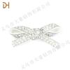 Diamante Completo Super Brillante Pedrería Doble Lazo Decoración para Ropa Zapatos Hebilla de Flor para Zapatos Accesorios para Zapatos Accesorios para Bolsas de Zapatos DIY Venta al por Mayor