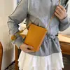 Bolso Mini Pequeño de Textura de Nicho para Mujer Exportación Otoño e Invierno Nuevo Simple Casual Bolso para Teléfono Móvil Moda Coreana Bolso Cruzado