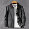Jaqueta Workwear Detroit para Homens, Novo Modelo Outono 2026, Jaqueta Casual Estilosa Color-Blocked Retrô Americana de Alta Qualidade