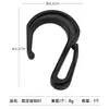 Camión Vehículo Todoterreno Maletero Equipaje Camioneta Clip de Sujeción Accesorios Red Anti-Caída Gancho Desmontable para Uso de Modificación